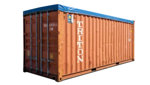 20ft Used Open Top Soft Roof Shipping Container