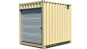 10ft New High Cube Storage Container w/ Roll-Up Door